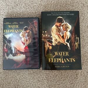 NWT Water for Elephants DVD (book included for free!)